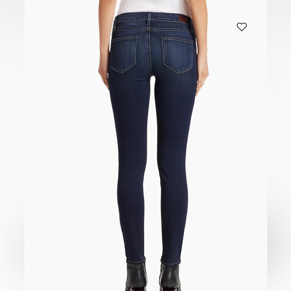 Paige Verdugo Ultra Skinny Dark Blue Jeans
